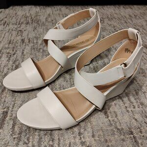 DREAM PAIRS Women's Ankle Strap Wedge Sandals, Comfortable Open Toe Summer Dress